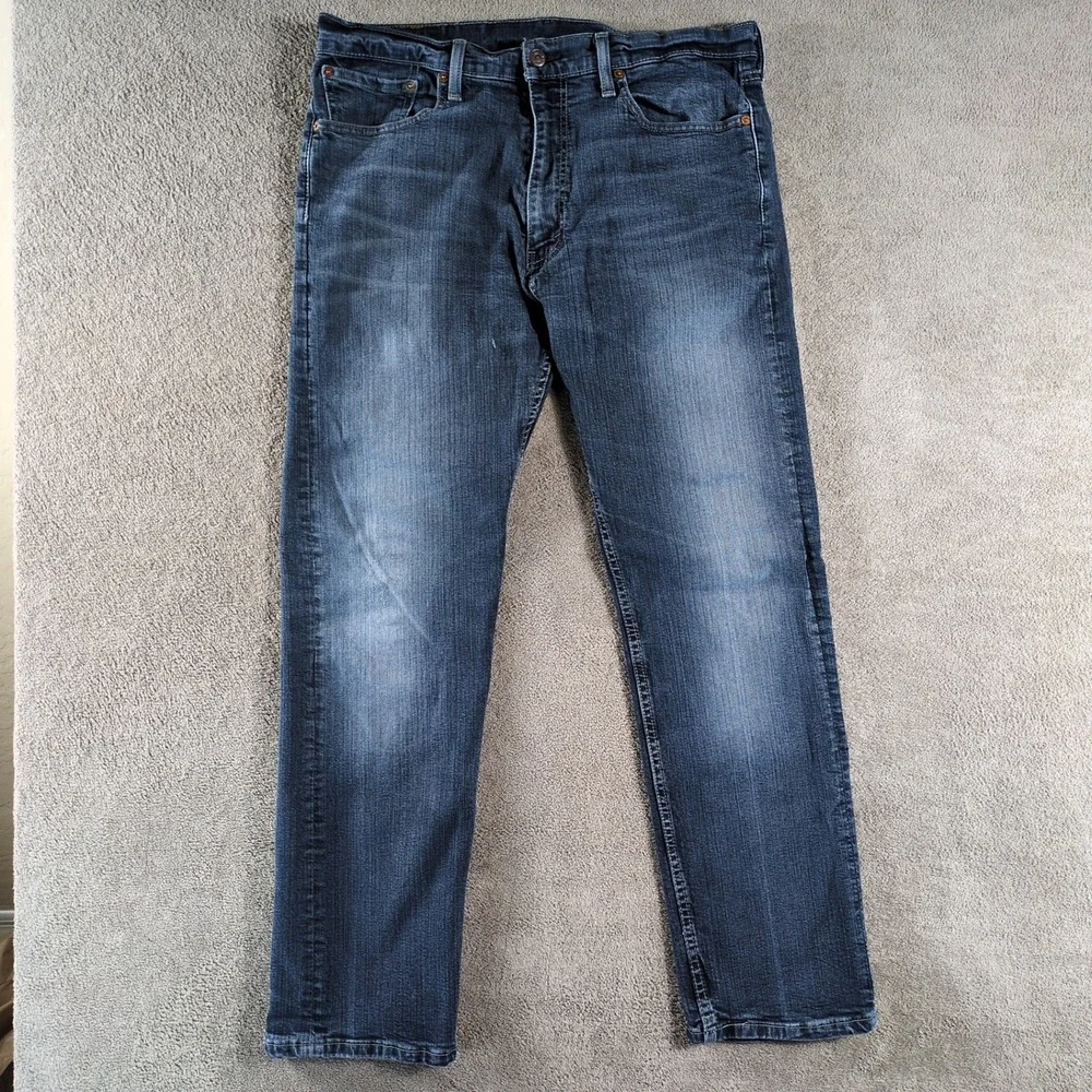 Levi Strauss 505 Straight Men's Jeans Dark Wash‎ Size 36x32